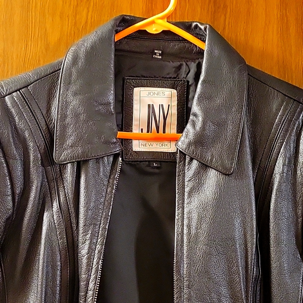 Leather jacket